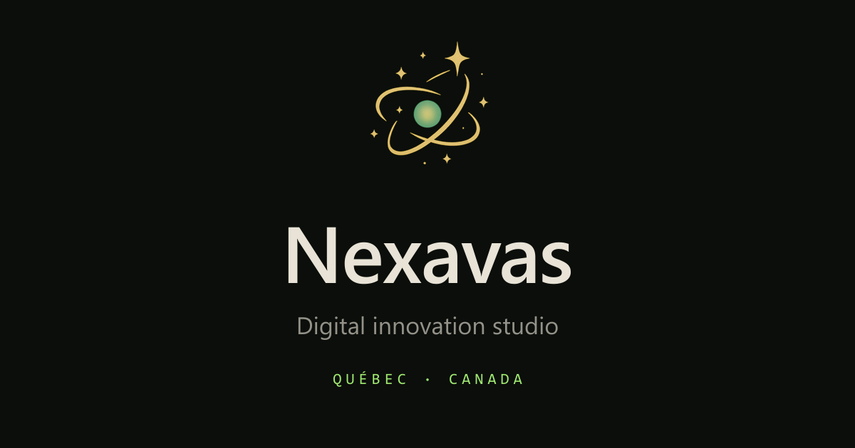 Nexavas — Digital innovation studio